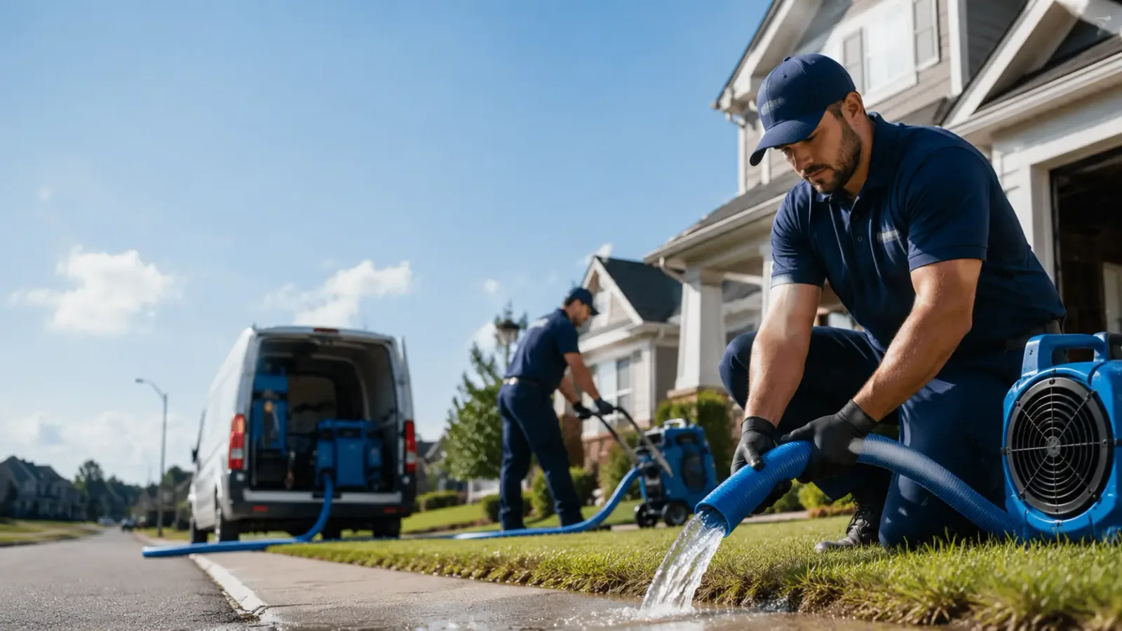 Flood Damage Restoration in Pleasant Lake, MI